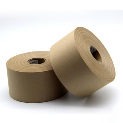 Environment Friendly Kraft Paper Tape 5.9mils Starch Glue 70G/M2